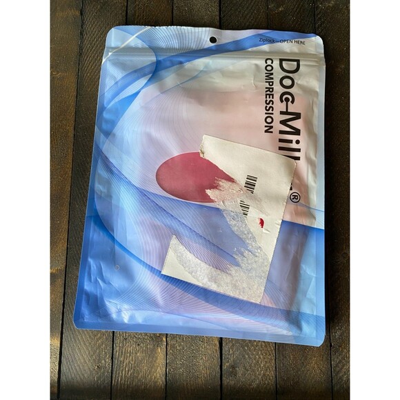 Doc Miller 1 pr Sz S Women Pink White Calf Compression Sleeve 20-30 mmHg - Picture 4 of 5